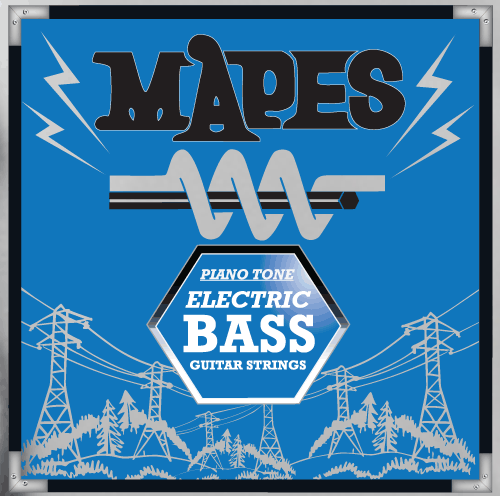 MAPES Electric BASS Guitar Strings