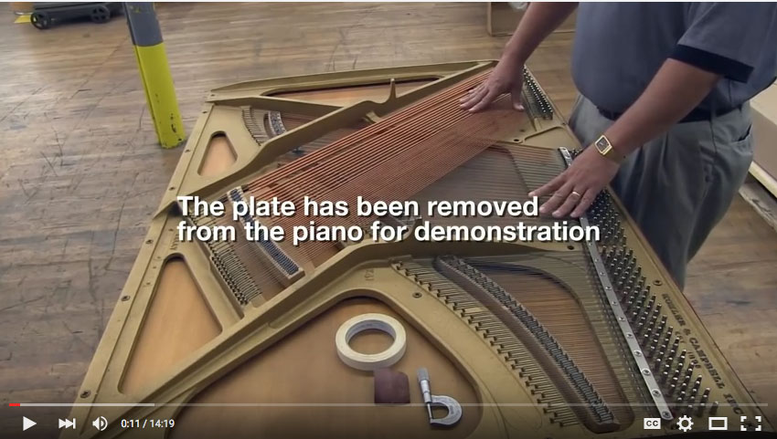 How to Make a Pattern for Piano String Replacement